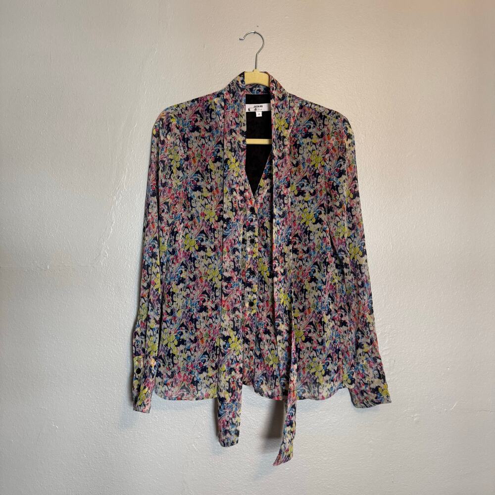 Jason Wu Collective Floral Blouse